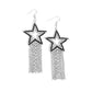 Sunset Superstar - Black - Paparazzi Earring Image