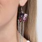 Decadent Distance - Purple - Paparazzi Earring Image