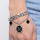 Preppy Present - Black - Paparazzi Bracelet Image