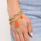 Preppy Present - Orange - Paparazzi Bracelet Image