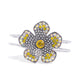 Bedazzled Bloom - Yellow - Paparazzi Bracelet Image