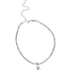 Teeming Teardrop - Silver - Paparazzi Necklace Image