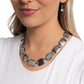 Brilliant Belonging - White - Paparazzi Necklace Image