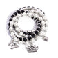 Feminine Charm - Black - Paparazzi Bracelet Image