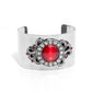 Paisley Princess - Red - Paparazzi Bracelet Image