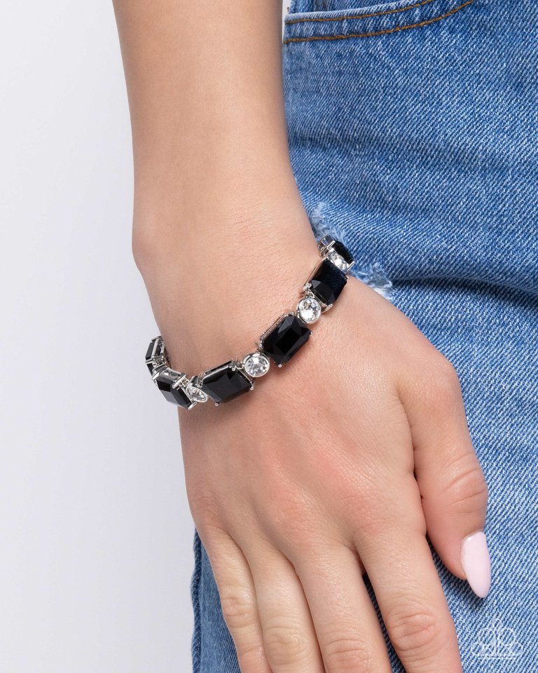 Tonight Only! - Black - Paparazzi Bracelet Image