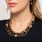 Top of My List - Brown - Paparazzi Necklace Image