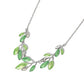 Lyrical Leaves - Green - Paparazzi Necklace Image
