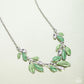 Lyrical Leaves - Green - Paparazzi Necklace Image