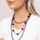 High-Class Haute - Red - Paparazzi Necklace Image