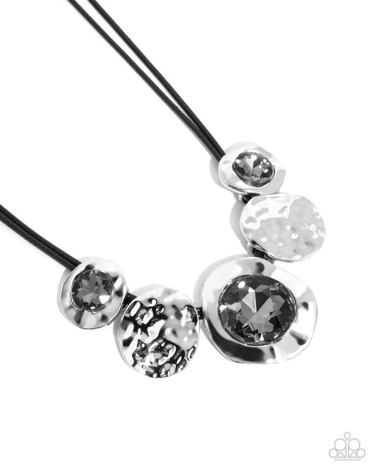 All I Want Is New - Silver - Paparazzi Necklace Image