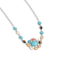 Enigmatic Ease - Blue - Paparazzi Necklace Image