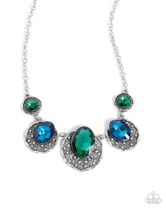 City Color - Green - Paparazzi Necklace Image