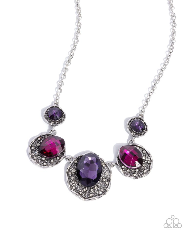 City Color - Purple - Paparazzi Necklace Image