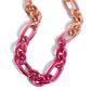 Nuanced Nightlife - Pink - Paparazzi Necklace Image