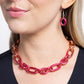 Nuanced Nightlife - Pink - Paparazzi Necklace Image