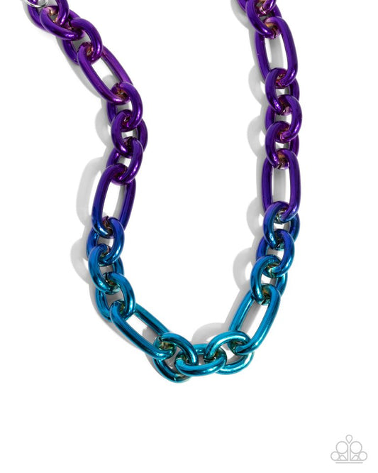 Nuanced Nightlife - Purple - Paparazzi Necklace Image