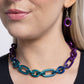 Nuanced Nightlife - Purple - Paparazzi Necklace Image