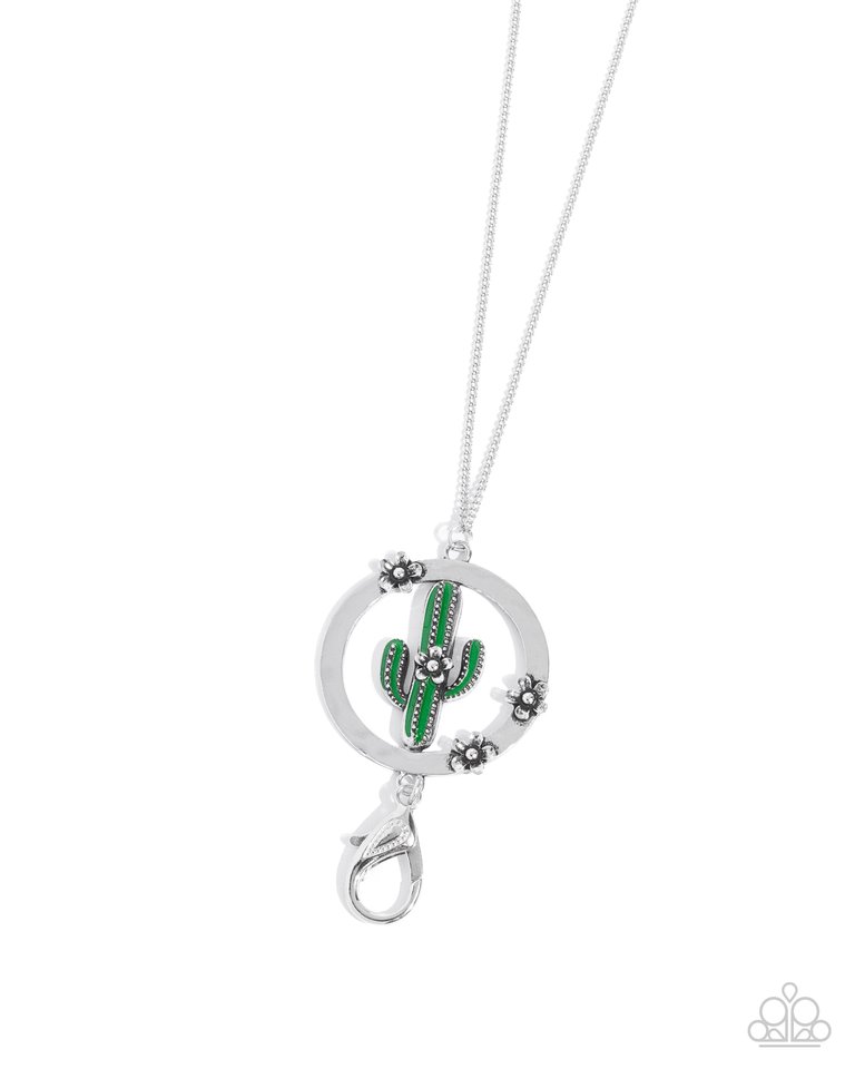 Poetic Patio - Green - Paparazzi Necklace Image