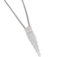 Straighten Up - White - Paparazzi Necklace Image