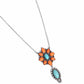 Force of Habit - Orange - Paparazzi Necklace Image