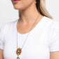 Force of Habit - Orange - Paparazzi Necklace Image
