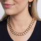 Officially Opulent - Gold - Paparazzi Necklace Image