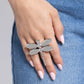 Durable Dragonfly - Silver - Paparazzi Ring Image