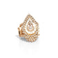 Consistent Charm - Gold - Paparazzi Ring Image