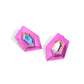 Dauntless Detail - Pink - Paparazzi Earring Image