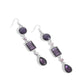 Complete Charisma - Purple - Paparazzi Earring Image