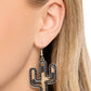 Western Worth - Black - Paparazzi Earring Image