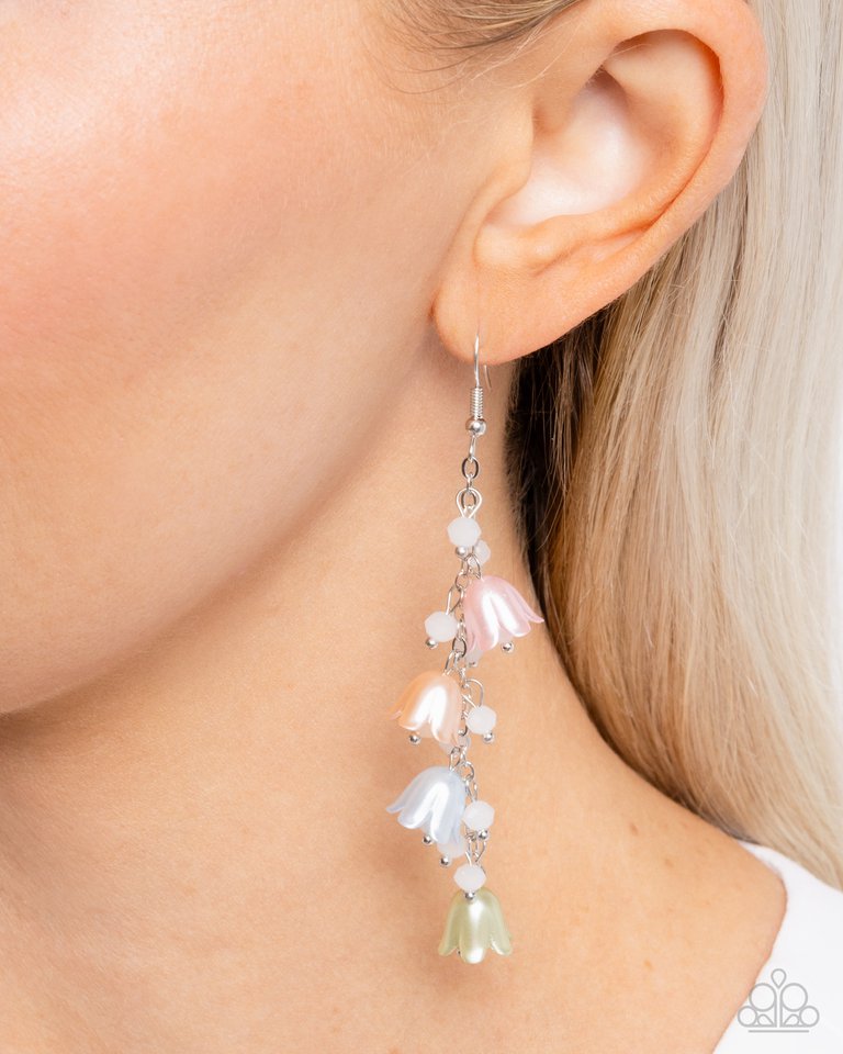 Snow Drops - Multi - Paparazzi Earring Image