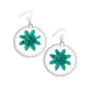 Dancing Daydream - Green - Paparazzi Earring Image