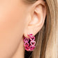 Historic Hearts - Pink - Paparazzi Earring Image