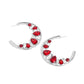 Refined Rewind - Red - Paparazzi Earring Image