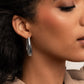 Eloquent Estate - Silver - Paparazzi Earring Image