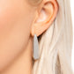 Eloquent Estate - Silver - Paparazzi Earring Image