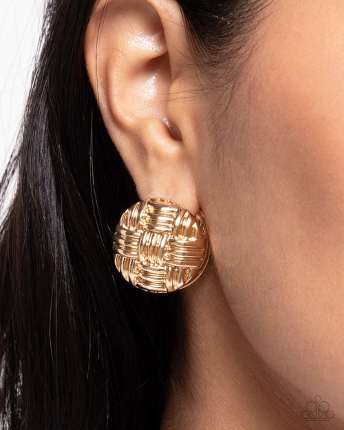 Woven Wisdom - Paparazzi Earring Image