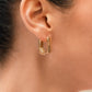 Fortnight Fashion - Gold - Paparazzi Earring Image