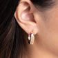 Fortnight Fashion - Gold - Paparazzi Earring Image