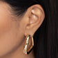 Local Attraction - Gold - Paparazzi Earring Image