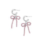 Whispering Whimsy - Pink - Paparazzi Earring Image