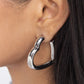 Local Attraction - Silver - Paparazzi Earring Image