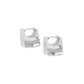 Square Symmetry - Silver - Paparazzi Earring Image