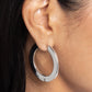 Circling Chariot - Silver - Paparazzi Earring Image