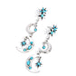 Stellar Serendipity - Blue - Paparazzi Earring Image