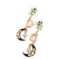 Stellar Serendipity - Gold - Paparazzi Earring Image