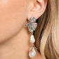 Profound Pearls | White - Paparazzi Earring Image