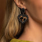 Whimsical Wrangler - Black - Paparazzi Earring Image